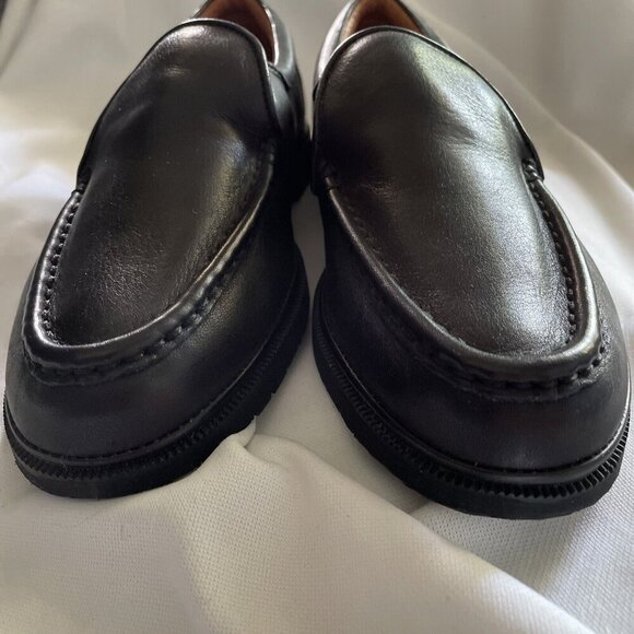 Johnston & Murphy After Hours Black Leather Loafers Mens Size 6M Comfortable & D - Picture 12 of 12